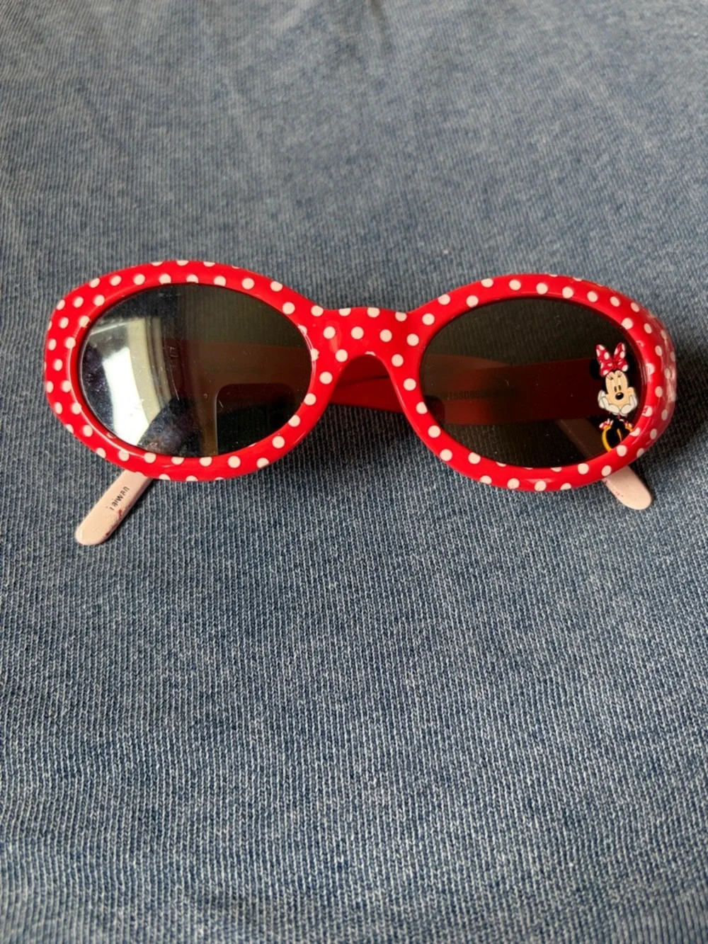 Disney Kids Red Polka Dot Minnie Mouse Sunglasses